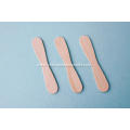 Disposable wooden ice cream spoons